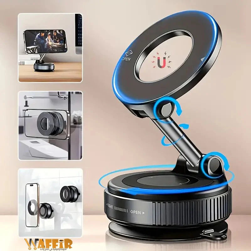Support magnétique pour téléphone